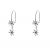 Chris Lewis Frozen Star 2-Piece Drop Earrings
