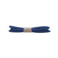Endless 3-String Blue Sapphire Leather Bracelet