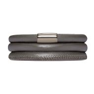Endless Anthracite Triple Leather Bracelet J-Lo Collection