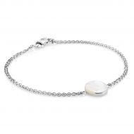 Jersey Pearl Mother-of-Pearl Dune Bracelet in Silver